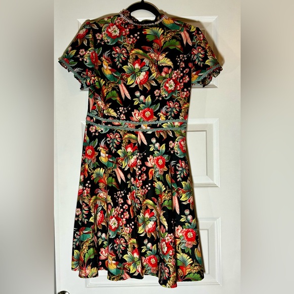 Dalia Macphee Floral Mini Dress - Picture 5 of 7